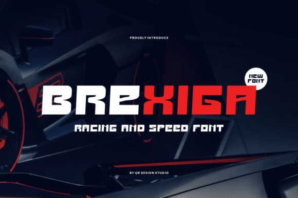 Brexiga: A Bold Display Font for Impactful Design