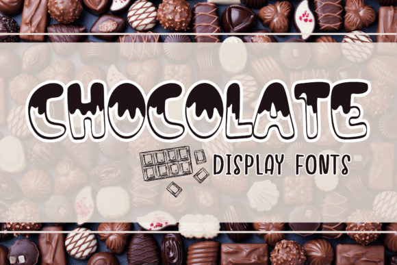 Chocolate: A Sweet Display Font for Playful Designs