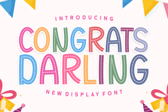 Congrats Darling: Your New Favorite Friendly Display Font