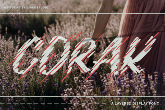 Corak: A Bold Display Font for Striking Designs