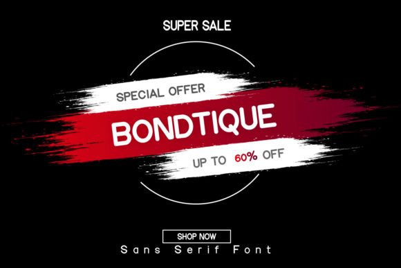 Discover Bondtique: A Playful & Friendly Display Font