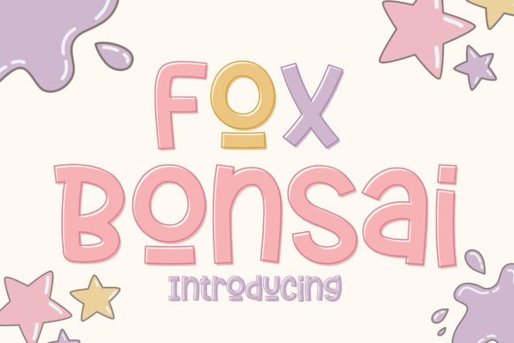 Fox Bonsai: A Charming Typeface for Creative Projects