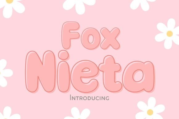 Fox Nieta: A Bold, Playful Display Font for Creative Designs