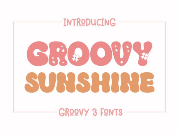 Groovy Sunshine: A Retro Bold Typeface for Vibrant Designs