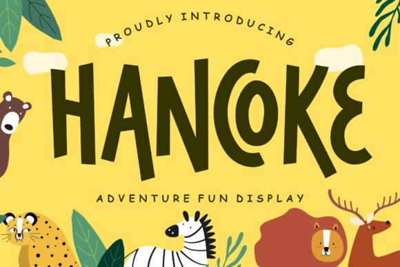 Hancoke: The Playful Font That Brings Designs to Life