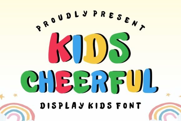 Kids Cheerful: A Font That Sparks Joy in Every Design