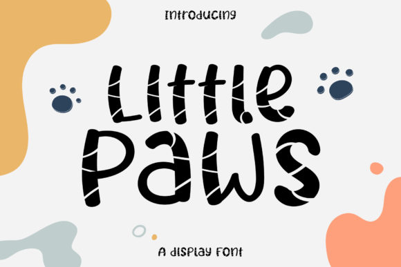 Little Paws: The Quirky Display Font for Creative Projects