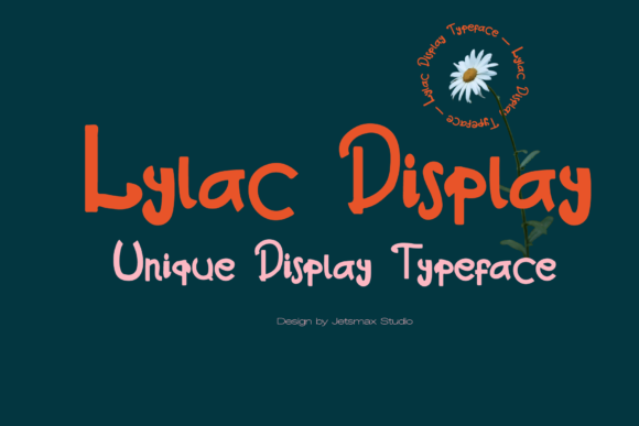 Lylac: A Playful Display Font for Joyful Designs