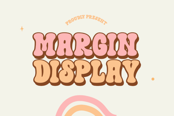 Margin Display: A Charming Retro Typeface for Modern Design