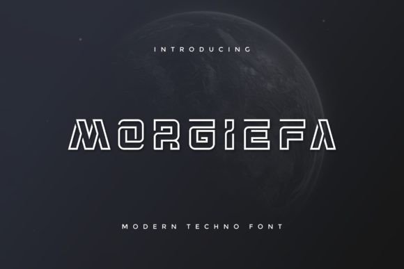 Morgiefa: A Bold Display Font for Impactful Design