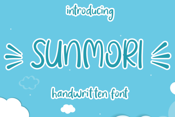 Sunmori: A Friendly Display Font for Modern Designs
